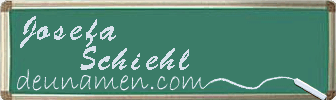 Josefa Schiehl Visitenkarte